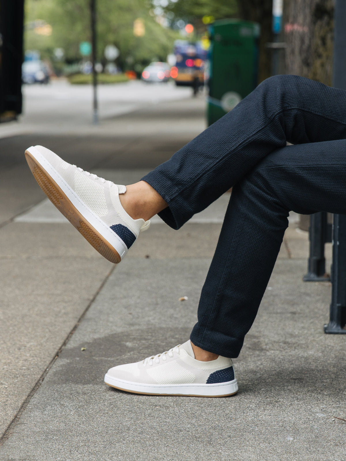 Cream Colorblock:style